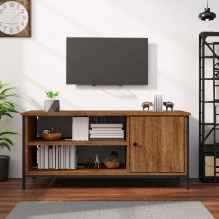vidaXL TV-Schrank Braun Eichen-Optik 100x40x45 cm Holzwerkstoff