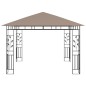 vidaXL Pavillon mit Moskitonetz 3x3x2,73 m Taupe 180 g/m² vidaXL Pavillon mit Moskitonetz 3x3x2,73 m Taupe 180 g/m²