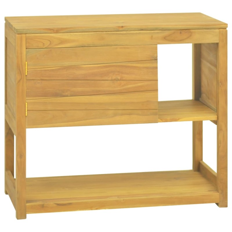 vidaXL Badschrank 85x40x75 cm Massivholz Teak vidaXL Badschrank 85x40x75 cm Massivholz Teak