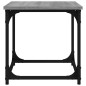 vidaXL Beistelltisch Grau Sonoma 40x40x40 cm Holzwerkstoff vidaXL Beistelltisch Grau Sonoma 40x40x40 cm Holzwerkstoff