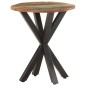 vidaXL Beistelltisch 48x48x56 cm Altholz Massiv vidaXL Beistelltisch 48x48x56 cm Altholz Massiv
