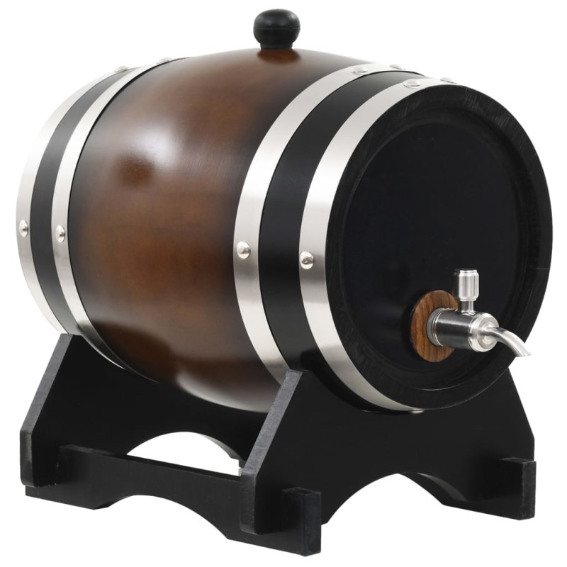 vidaXL Weinfass mit Hahn Kiefernholz Massiv 6 L vidaXL Weinfass mit Hahn Kiefernholz Massiv 6 L