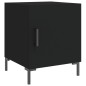 vidaXL Nachttisch Schwarz 40x40x50 cm Holzwerkstoff vidaXL Nachttisch Schwarz 40x40x50 cm Holzwerkstoff