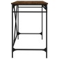 vidaXL Schreibtisch Braun Eichen-Optik 100x50x75cm Holzwerkstoff Eisen vidaXL Schreibtisch Braun Eichen-Optik 100x50x75cm Holzwerkstoff Eisen