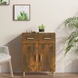 vidaXL Sideboard Räuchereiche 69,5x34x89 cm Holzwerkstoff vidaXL Sideboard Räuchereiche 69,5x34x89 cm Holzwerkstoff