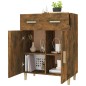 vidaXL Sideboard Räuchereiche 69,5x34x89 cm Holzwerkstoff vidaXL Sideboard Räuchereiche 69,5x34x89 cm Holzwerkstoff