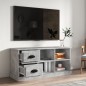 vidaXL TV-Schrank Betongrau 102x35,5x47,5 cm Holzwerkstoff vidaXL TV-Schrank Betongrau 102x35,5x47,5 cm Holzwerkstoff