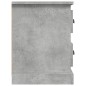 vidaXL TV-Schrank Betongrau 102x35,5x47,5 cm Holzwerkstoff vidaXL TV-Schrank Betongrau 102x35,5x47,5 cm Holzwerkstoff