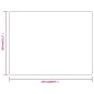 vidaXL Decke Kakaobraun 130x170 cm Polyester vidaXL Decke Kakaobraun 130x170 cm Polyester