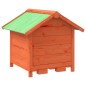 vidaXL Hundehütte Braun 65x65x61,5 cm Massivholz Kiefer vidaXL Hundehütte Braun 65x65x61,5 cm Massivholz Kiefer