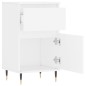 vidaXL Sideboards 2 Stk. Weiß 40x35x70 cm Holzwerkstoff vidaXL Sideboards 2 Stk. Weiß 40x35x70 cm Holzwerkstoff