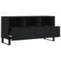vidaXL TV-Schrank Schwarz 102x36x50 cm Holzwerkstoff vidaXL TV-Schrank Schwarz 102x36x50 cm Holzwerkstoff