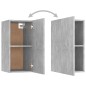 vidaXL TV-Schränke 2 Stk. Betongrau 30,5x30x60 cm Holzwerkstoff vidaXL TV-Schränke 2 Stk. Betongrau 30,5x30x60 cm Holzwerkstoff