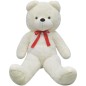 vidaXL Weicher XXL-Plüsch-Teddybär Weiß 135 cm vidaXL Weicher XXL-Plüsch-Teddybär Weiß 135 cm