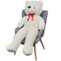 vidaXL Weicher XXL-Plüsch-Teddybär Weiß 135 cm vidaXL Weicher XXL-Plüsch-Teddybär Weiß 135 cm