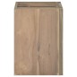 vidaXL Wand-Badschrank 45x30x40 cm Massivholz Teak vidaXL Wand-Badschrank 45x30x40 cm Massivholz Teak