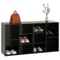 vidaXL Schuhbank Schwarz 103x30x54,5 cm Holzwerkstoff vidaXL Schuhbank Schwarz 103x30x54,5 cm Holzwerkstoff