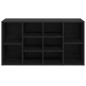 vidaXL Schuhbank Schwarz 103x30x54,5 cm Holzwerkstoff vidaXL Schuhbank Schwarz 103x30x54,5 cm Holzwerkstoff