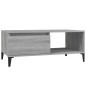vidaXL Couchtisch Grau Sonoma 90x50x36,5 cm Holzwerkstoff vidaXL Couchtisch Grau Sonoma 90x50x36,5 cm Holzwerkstoff