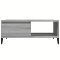 vidaXL Couchtisch Grau Sonoma 90x50x36,5 cm Holzwerkstoff vidaXL Couchtisch Grau Sonoma 90x50x36,5 cm Holzwerkstoff