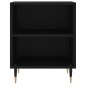 vidaXL Nachttisch Schwarz 40x30x50 cm Holzwerkstoff vidaXL Nachttisch Schwarz 40x30x50 cm Holzwerkstoff