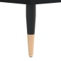 vidaXL Nachttisch Schwarz 40x30x50 cm Holzwerkstoff vidaXL Nachttisch Schwarz 40x30x50 cm Holzwerkstoff