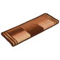 vidaXL Treppenmatten Selbstklebend 15 Stk. 65x21x4 cm Braun vidaXL Treppenmatten Selbstklebend 15 Stk. 65x21x4 cm Braun