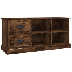 vidaXL TV-Schrank Räuchereiche 102x35,5x47,5 cm Holzwerkstoff