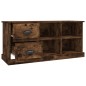 vidaXL TV-Schrank Räuchereiche 102x35,5x47,5 cm Holzwerkstoff vidaXL TV-Schrank Räuchereiche 102x35,5x47,5 cm Holzwerkstoff