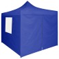 vidaXL Profi-Partyzelt Faltbar mit 4 Seitenwänden 2×2m Stahl Blau vidaXL Profi-Partyzelt Faltbar mit 4 Seitenwänden 2×2m Stahl Blau