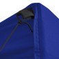 vidaXL Profi-Partyzelt Faltbar mit 4 Seitenwänden 2×2m Stahl Blau vidaXL Profi-Partyzelt Faltbar mit 4 Seitenwänden 2×2m Stahl Blau