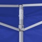 vidaXL Profi-Partyzelt Faltbar mit 4 Seitenwänden 2×2m Stahl Blau vidaXL Profi-Partyzelt Faltbar mit 4 Seitenwänden 2×2m Stahl Blau