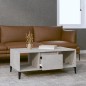 vidaXL Couchtisch Betongrau 90x50x36,5 cm Holzwerkstoff vidaXL Couchtisch Betongrau 90x50x36,5 cm Holzwerkstoff