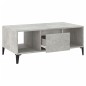 vidaXL Couchtisch Betongrau 90x50x36,5 cm Holzwerkstoff vidaXL Couchtisch Betongrau 90x50x36,5 cm Holzwerkstoff