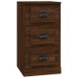 vidaXL Sideboard Braun Eichen-Optik 36x35,5x67,5 cm Holzwerkstoff vidaXL Sideboard Braun Eichen-Optik 36x35,5x67,5 cm Holzwerkstoff