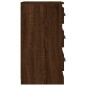 vidaXL Sideboard Braun Eichen-Optik 36x35,5x67,5 cm Holzwerkstoff vidaXL Sideboard Braun Eichen-Optik 36x35,5x67,5 cm Holzwerkstoff