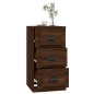 vidaXL Sideboard Braun Eichen-Optik 36x35,5x67,5 cm Holzwerkstoff vidaXL Sideboard Braun Eichen-Optik 36x35,5x67,5 cm Holzwerkstoff