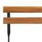 vidaXL Bistrostühle Klappbar 2 Stk. Massivholz Teak und Stahl vidaXL Bistrostühle Klappbar 2 Stk. Massivholz Teak und Stahl