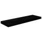vidaXL Wandregale Schwebend 2 Stk. Hochglanz-Schwarz 80x23,5x3,8cm MDF vidaXL Wandregale Schwebend 2 Stk. Hochglanz-Schwarz 80x23,5x3,8cm MDF
