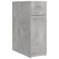 vidaXL Apothekerschrank Betongrau 20x45,5x60 cm Holzwerkstoff vidaXL Apothekerschrank Betongrau 20x45,5x60 cm Holzwerkstoff
