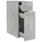 vidaXL Apothekerschrank Betongrau 20x45,5x60 cm Holzwerkstoff vidaXL Apothekerschrank Betongrau 20x45,5x60 cm Holzwerkstoff