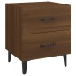 vidaXL Nachttische 2 Stk. Braun Eichen-Optik 40x35x47,5 cm vidaXL Nachttische 2 Stk. Braun Eichen-Optik 40x35x47,5 cm