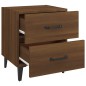 vidaXL Nachttische 2 Stk. Braun Eichen-Optik 40x35x47,5 cm vidaXL Nachttische 2 Stk. Braun Eichen-Optik 40x35x47,5 cm
