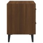 vidaXL Nachttische 2 Stk. Braun Eichen-Optik 40x35x47,5 cm vidaXL Nachttische 2 Stk. Braun Eichen-Optik 40x35x47,5 cm
