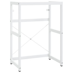 vidaXL Badezimmer Waschtischgestell Weiß 59x38x83 cm Eisen