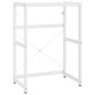 vidaXL Badezimmer Waschtischgestell Weiß 59x38x83 cm Eisen vidaXL Badezimmer Waschtischgestell Weiß 59x38x83 cm Eisen