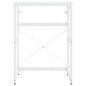 vidaXL Badezimmer Waschtischgestell Weiß 59x38x83 cm Eisen vidaXL Badezimmer Waschtischgestell Weiß 59x38x83 cm Eisen