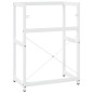 vidaXL Badezimmer Waschtischgestell Weiß 59x38x83 cm Eisen vidaXL Badezimmer Waschtischgestell Weiß 59x38x83 cm Eisen