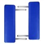 Massagetisch mit Aluminiumrahmen, faltbar 3 Zonen Blau Massagetisch mit Aluminiumrahmen, faltbar 3 Zonen Blau