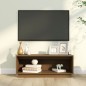 vidaXL TV-Schrank Honigbraun 90x35x35 cm Massivholz Kiefer vidaXL TV-Schrank Honigbraun 90x35x35 cm Massivholz Kiefer